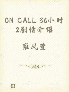 ON CALL 36小时2剧情介绍